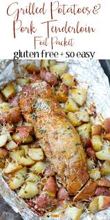 Check spelling or type a new query. Grilled Herb Crusted Potatoes And Pork Tenderloin Foil Packet Maebells Easy Grilling Recipes Tenderloin Recipes Pork Tenderloin Recipes
