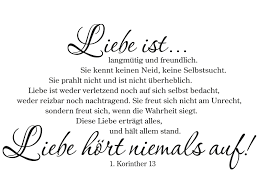 Wandtattoo Die Liebe Ist Langmutig Und Freundlich Das Hohelied Der Hohelied Der Liebe Spruche Hochzeit Hochzeit Gluckwunsch Spruch