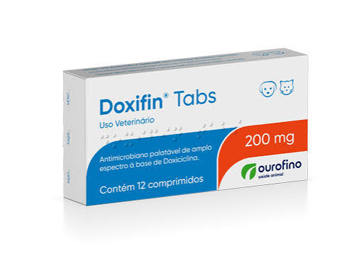 DOXIFIN TABS 200MG COM 12 COMPRIMIDOS - OUROFINO