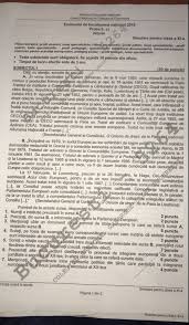Bareme Istorie Simulare Bac 2018 Edu Ro Cum Se Rezolvau Subiectele La Istorie Bacalaureat 2018 Update Romaniatv Net Mobi