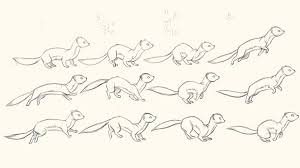 Bare And Hare Animation Reference Flip Book Animation Animal Drawings