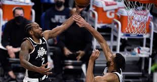 The utah jazz, led by guard donovan mitchell, face the los angeles clippers, led by forward kawhi leonard, in game 4 of their nba playoffs western conference second round series on monday, june 14. Clippers Beat Jazz 116 112