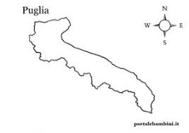 Mappa della puglia e del salento da scaricare e stampare per le tue vacanze al mare. La Puglia Approfondimenti Quiz E Materiale Didattico Portalebambini It