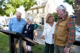 Museum of Newport Irish History Dedicates new Cemetery Sign