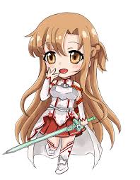 Brown and purple haired female anime character illustration, anime girls. Sao Chibi Asuna By D Tomoyo On Deviantart Sword Art Online Asuna Sword Art Sword Art Online Kirito