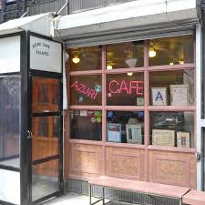 azuri cafe in hell's kitchen shutters