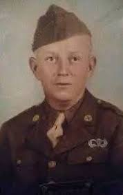 Pvt killed in action in Netherlands during WWII