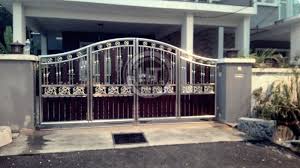 Pintu pagar stainless steel salah satu pilihan terbaik. Harga Pintu Pagar Stainless Steel Malaysia Home Desaign