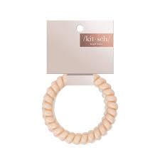 Kitsch hair coils are gentle on your hair. Amazon Com Kitsch Slick Large Spiral Hair Ties Hair Coils Hair Bands Brunette Beauty