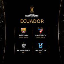 Barcelona, con su empate en la bombonera, aseguró su pase a los octavos de final de la copa libertadores y forma parte del pelotón de nueve clasificados. Los Clasificados De Ecuador A Conmebol Libertadores Facebook