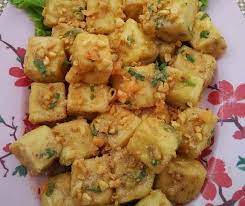 2 paket tauhu telur 2 keping tauhu 200 gram isi ayam 1 biji telur 1 sudu kecil garam 1 sudu kecil lada hitam 1 sudu kecil lada. Resepi Tauhu Goreng Telur Masin Resepi Bonda