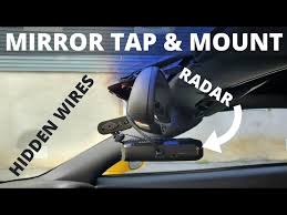 Tired of the dangling power cords for your you simply push the connectors into the back of the wiring harness to tap in to the proper you can easily attach your escort radar detector right next to the rear view mirror, giving it a perfect. C5 Corvette Mirror Tap And Uniden R3 Radar Mount Youtube