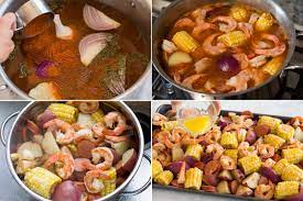 When they are in season, friends and family gather around to feast on a big pot of crawfish (or crayfish) boiled in a spice mix broth during spring and summer months. Shrimp Boil Recipe Cooking Classy