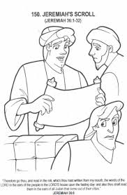 (2 chronicles 36:5) in jeremiah 36 god told jeremiah to take a scroll and write on it all the words that he had spoken to jeremiah about israel, judah and all the nations for the last 23 years. Jeremiah 36 Coloring Pages