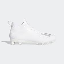Synthetic outsoles with cleats for great traction. Adidas Adizero Scorch Cleats White Adidas Us