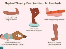 Depending on the severity of the break, a broken foot shouldn't slow you down that much. Physical Therapy For An Ankle Fracture