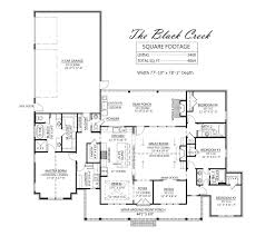 House plans with basement garage maximize your sloping lot with these home plans, which feature garages located on a lower level. American Farmhouse Plan With 4 Bedrooms And A Great Room Plan 7698