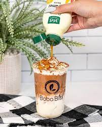 Repost Riceandtravel If You Love Chocolate And Caramel Then Check Out Bobablissofficial Second Seasonal D Making Whipped Cream Seasonal Drinks Chocolate Milk
