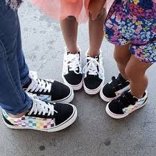 Black And Rainbow Vans Vans Old Skool V Rainbow Checkerboard Skate Shoe Baby Toddler Black Multi In 2020 Vans Old Skool Vans Skate Shoes