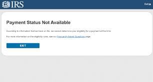 Payment Status Not Available Irs Explains Why You Might See This Message