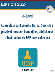 A USP oferece diversos aplicativos gratuitos que resolvem quase tudo pelo celular. Com o e-Card USP, você tem sua carteirinha digital para entrar nos prédios e usar o RU sem precisar do