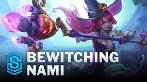 Bewitching Nami Skin Spotlight - League of Legends - YouTube