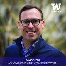 After an extensive national search, the School of Pharmacy is excited to  welcome Daniel Webb as our new Chief Advancement Officer. In this role,  Daniel will serve as the school's principal fundraiser,