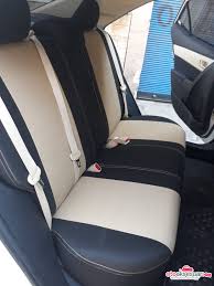 Toyota Corolla Koltuk Kilifi Bej Siyah Oto Aksesuar