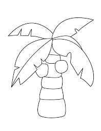Download and print these palm branch coloring pages for free. Palm Tree Leaves Colouring Pages Coloring Home