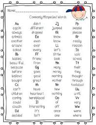 This Is A Great Way To Eliminate The Question How Do I Spell Add This To Your Writing Cen Commonly Misspelled Words Misspelled Words Teaching Spelling