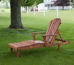 Amish Cedar Wood Outdoor Chaise Lounge Outdoor Chairs Outdoor Chaise Outdoor Chaise Lounge