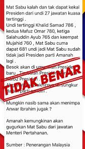 Check spelling or type a new query. Jabatan Penerangan Malaysia On Twitter Penafian Info Yang Tersebar Berkaitan Kedudukan Yb Mat Sabu Dalam Organisasi Parti Amanah Negara Amanah Melalui Media Sosial Yang Mengatakan Bersumberkan Jabatan Penerangan Malaysia Adalah Tidak