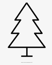 Abstract tech logo or symbol. Christmas Tree Coloring Page Printable Evergreen Tree Template Hd Png Download Transparent Png Image Pngitem