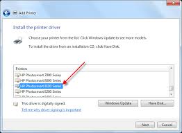 Confirm that your hp printer is supported on a computer or tablet with the windows 10 operating system, and then find out how to install the best available print driver and software. Hp Photosmart 8150 Driver Inkjet Printer