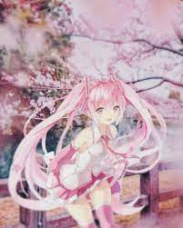 Sakura Miku Wallpaper Aesthetic Anime Colors Sakura Miku Wallpapers Sakura Miku Aesthetic