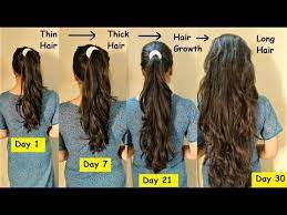 More images for how to thin thick hair » 30 Days Easy Hair Growth Hacks To Get Long Hair Turn Thin Hair To Thick Hair Youtube
