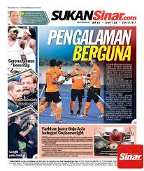 Explore tweets of sinar harian sh @sinarhariansh on twitter. Sinar Harian Menarik Sukan Di Sinar Harian Esok Facebook
