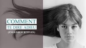 Françoise hardy comment te dire adieu lyrics. Francoise Hardy Comment Te Dire Adieu W English Subtitles 1968 Youtube