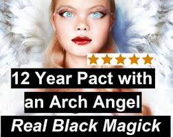 12 Year Pact With an Arch Angel. Love Fortune Divination Wicca Protection  Magick, Career Black Magic Divination, Catholic Witch