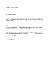 Thank you for your attention to this matter. 43 Free Donation Request Letters Forms á… Templatelab