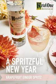 Grapefruit Ginger Spritz Alcohol Drink Recipes Alcohol Recipes Yummy Drinks