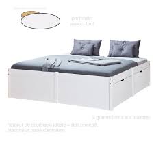 Devant les différents types de lits avec rangement qui sont proposés sur le marché, voici une sélection des 8 meilleures offres de lit adultes avec tiroirs que nous trouvons les plus intéressantes. Grand Lit Lit 180x200 Avec Sommier Lit 2 Personnes Lit Double Avec Rangement Lit Deux Places Lit Tiroir Lit Bois Massif Blanc Achat Vente Lit Gigogne Hl24 2011014 Cdiscount