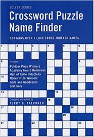 Buy Crossword Puzzle Name Finder Solver Book Online At Low