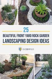 See more ideas about lawn edging, garden edging, lawn. 25 Beautiful Front Yard Rock Garden Landscaping Design Ideas Godiygo Com