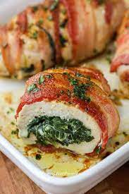 How long to bake chicken breasts? Spinach Stuffed Chicken Breasts Spend With Pennies