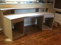 And fourth, i wanted the ability to easily move the desk and have access to the back of the rack equipment if necessary. How To Build Studio Desk Plans Pdf Woodworking Plans Studio Desk Plans I Too I Just Learned How To Use Is Home Studio Desk Home Studio Music Home Studio Ideas