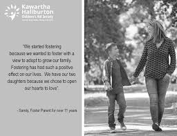 Foster a pet and you may find a forever friend melissa burgin liked the idea of rescuing a. You Can Change The Future Of A Child In The Kawarthas By Fostering Kawarthanow