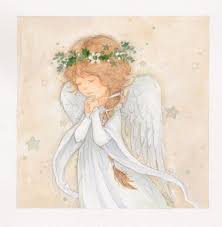 Angel With Long Hair Annabel Spenceley Representing Leading Artists Who Produce Children S And Decorative Wor Angel Illustration Angel Drawing Angel Pictures