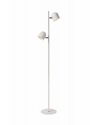 staande lamp scandinavisch zwart wit led 2x5w 141cm lampen staande lampen lampen woonkamer