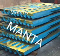 STONE CRUSHER JAW PLATES